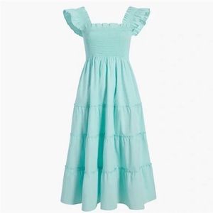 Ellie Nap Dress Bay Blue Poplin